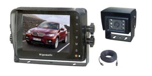 WZM500D-Set, Rear view camera system with 5" monitor
